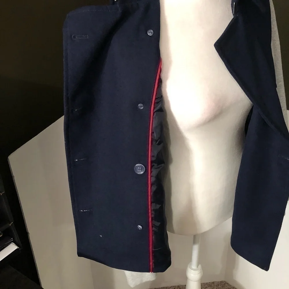 🆕Tommy Hilfiger Wool W/ Cotton Sleeves Jacket